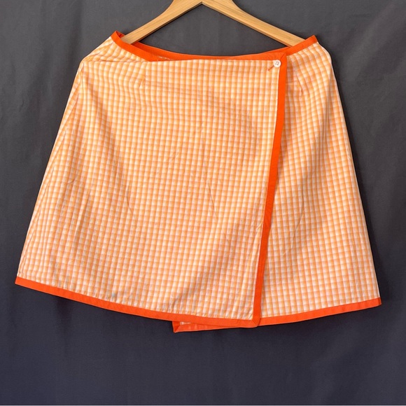 Size 8 Reversible Barry Bricken Wrap Skirt - Picture 4 of 6